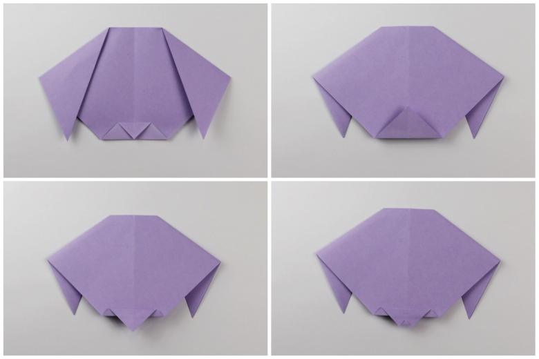 origami sobaka 23
