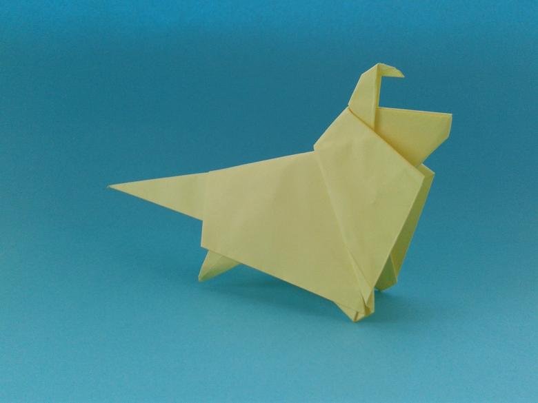 origami sobaka 9