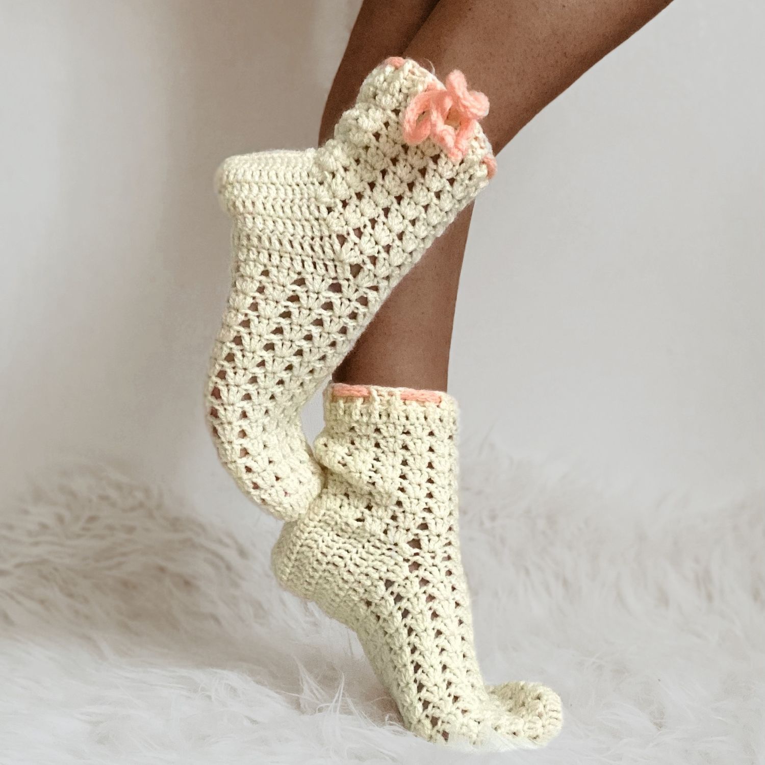 Носки крючком - простые схемы вязания носков крючком для начинающих