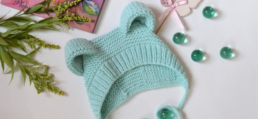 Шапочка для новорожденного спицами - пошаговые схемы вязание шапочек